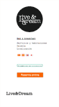Mobile Screenshot of liveanddream.com